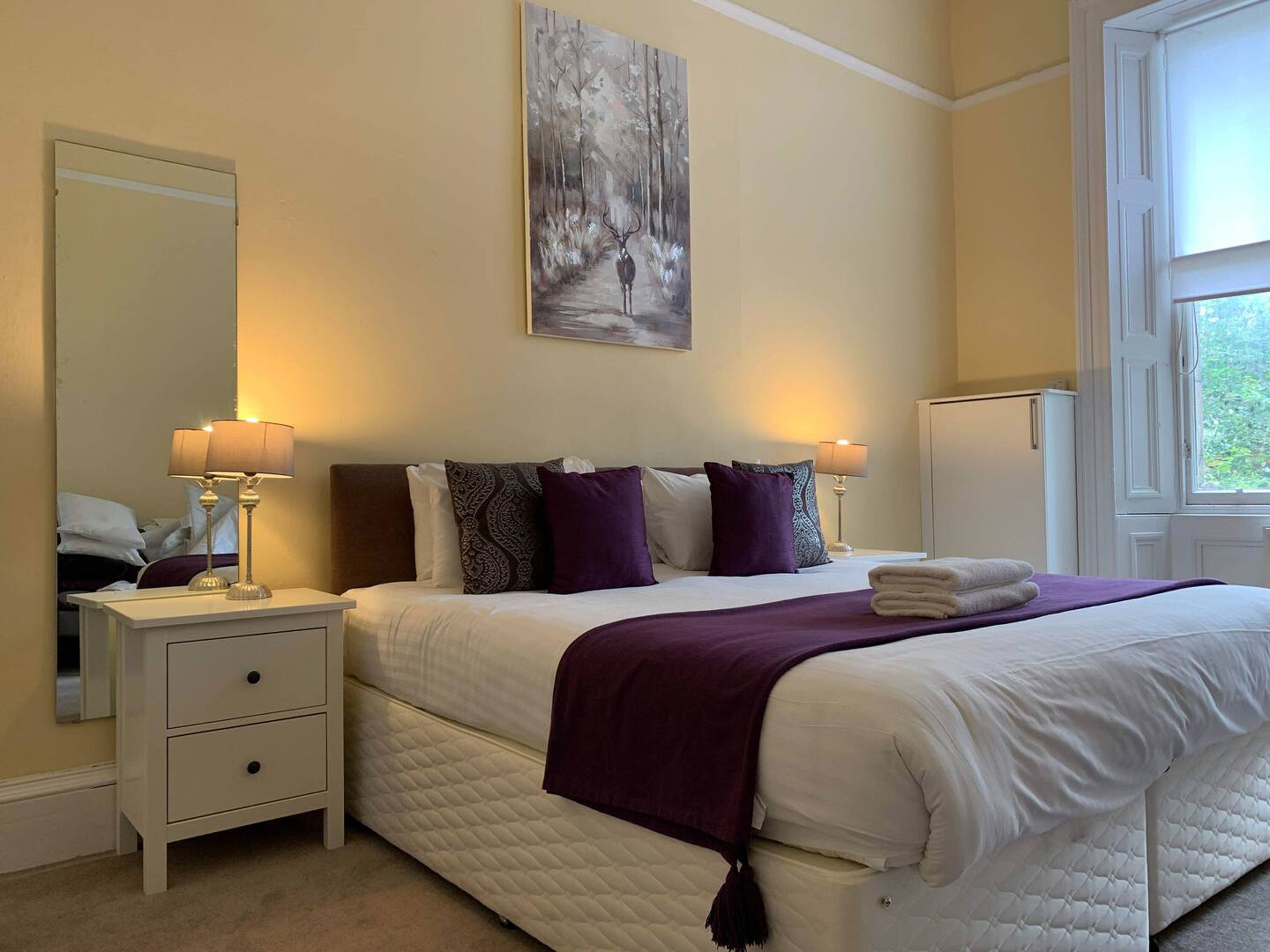 Apartemen, 1 kamar tidur | 1 kamar tidur, setrika/meja setrika, tempat tidur bayi, dan Wi-Fi gratis