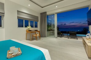 4 bedrooms, iron/ironing board, WiFi, bed sheets - Exceptional Family&Friends Large Villa Infinity Pool, Stunning Sunset Ocean-View (จ.สุราษฎร์ธานี)