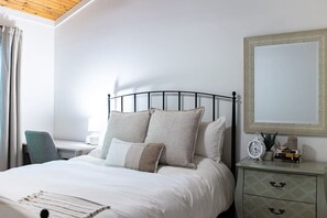 Desk, iron/ironing board, travel cot, free WiFi