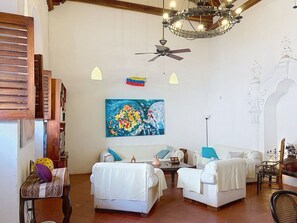 Living area - Casa Digna (Cartagena)