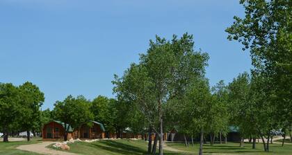 Sturgis Camping Cabin with Queen Bed