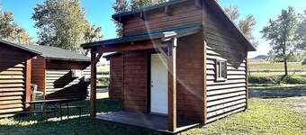 Sturgis SD. Camping Cabin with 2 Full Size Futons in Beautiful Blackhills