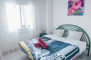 2 soveværelser, strygejern/strygebræt, weekendseng, gratis Wi-Fi