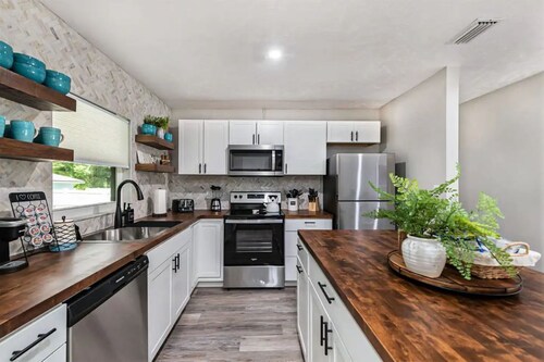 3brm/King*GameRoom*near Bush Gardens, USF& Moffitt