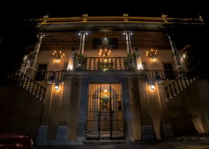 Façade de l’hébergement