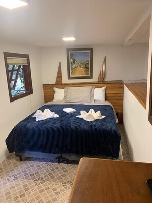 Chalet | 1 dormitorio y ropa de cama