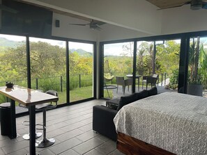 Panoramic Studio Suite, Kitchen, Mountain View - Villa Costa Pura Vida (Ciudad Cortés)