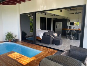 Panoramic Studio Suite, Kitchen, Mountain View - Villa Costa Pura Vida (Ciudad Cortés)