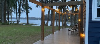 Relaxing Lakefront Farm Tiny Home