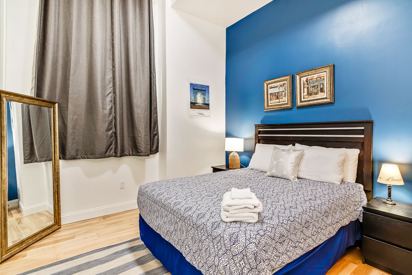 2 bedrooms, desk, iron/ironing board, free WiFi