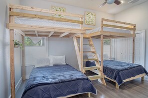 House (3 Bedrooms) | 3 bedrooms, laptop workspace, iron/ironing board, bed sheets - Gorgeous, Family-friendly Home Near Downtown (San Antonio)