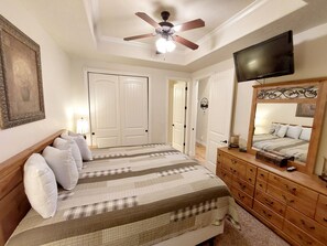2 chambres, fer et planche à repasser, accès au Wi-Fi (inclus)