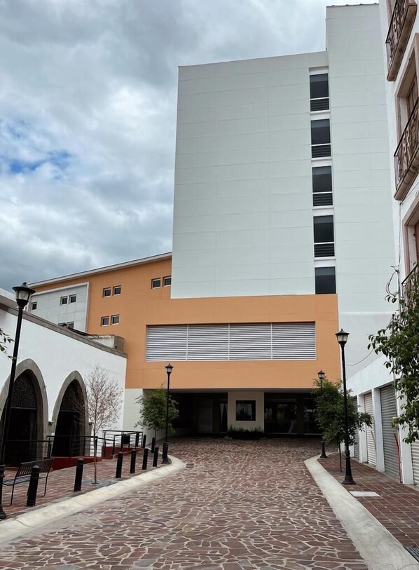 Façade de l’hébergement