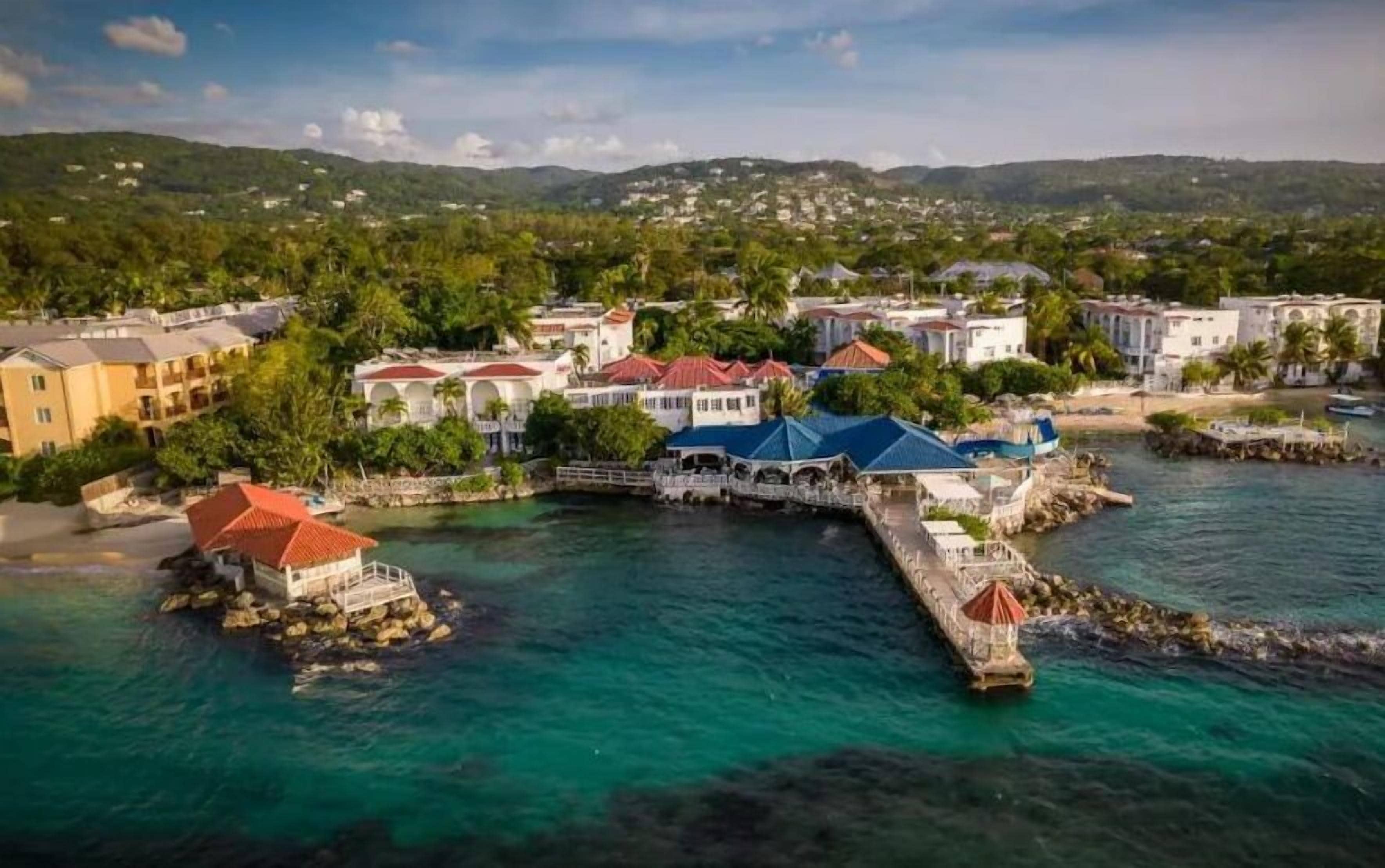 منظر من الجو على ارتفاع عالٍ