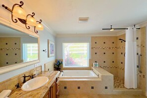 Bathtub, hair dryer, towels, soap - House with pool/spa/minutes to wineries (Temecula)