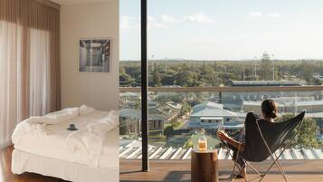2 bedrooms, bed sheets