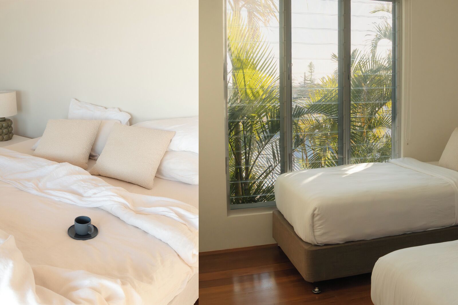 4 bedrooms, bed sheets