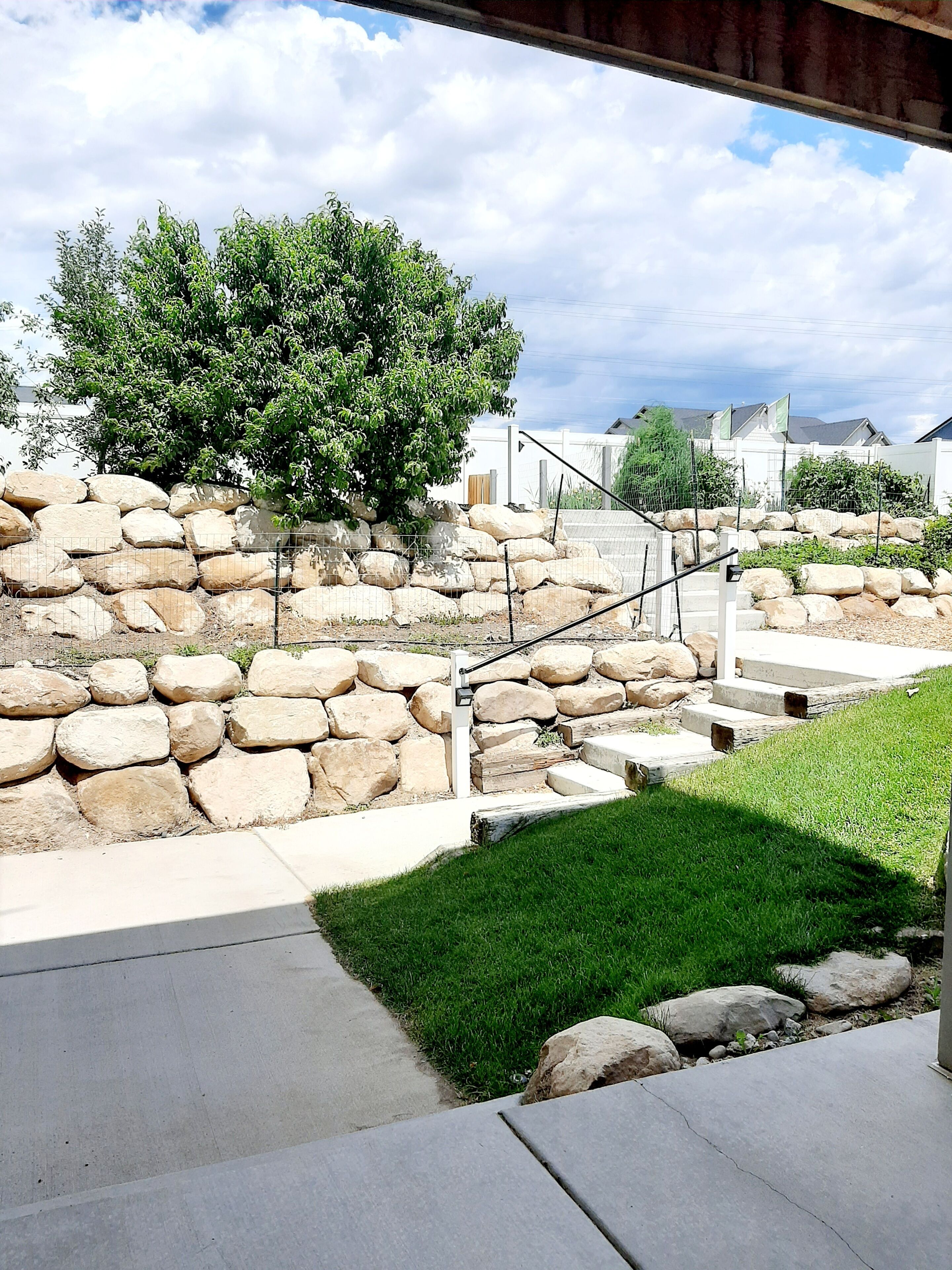 Enceinte de l’hébergement