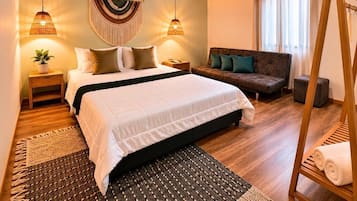 Desk, iron/ironing board, free WiFi, bed sheets