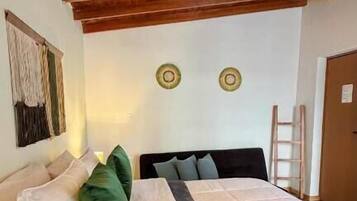 Desk, iron/ironing board, free WiFi, bed sheets