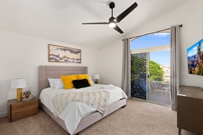 4 bedrooms, desk, iron/ironing board, free WiFi