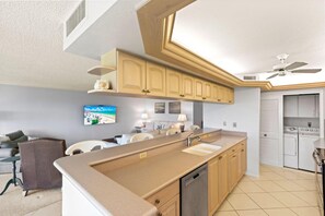Condo, 2 Bedrooms | Private kitchen - Kings Crown 117 (Sanibel)