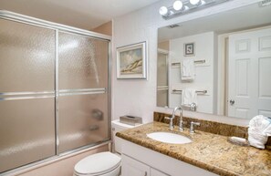 Condo, 2 Bedrooms | Bathroom | Towels