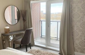 2 bedrooms, iron/ironing board, travel crib, free WiFi