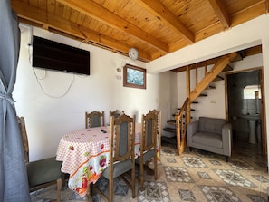 Cabana família, 3 quartos, cozinha americana | Área de estar