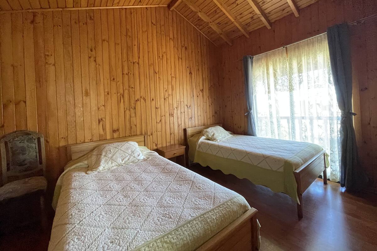 Kabin Keluarga, 3 kamar tidur, dapur kecil | 1 kamar tidur