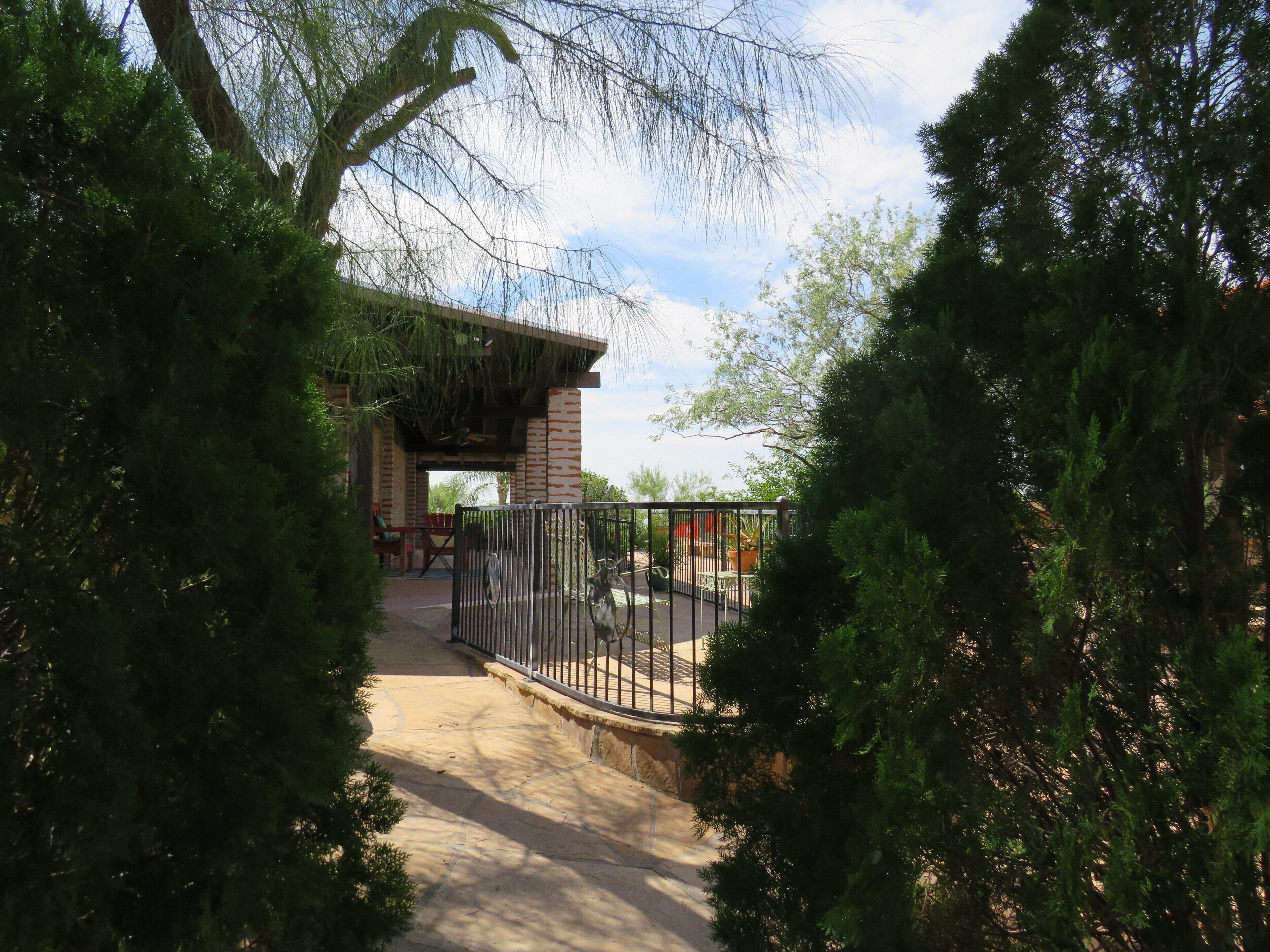 Enceinte de l’hébergement