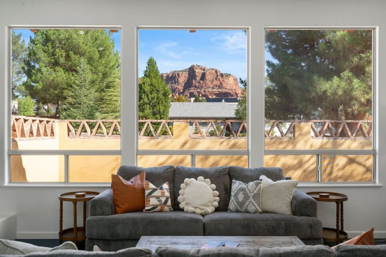 TV connectée, cheminée