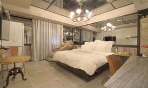 Suite Massage Chair | Individually decorated, individually furnished, free WiFi, bed sheets - February Hotel The Stay Gangseo Main Building (Busan)