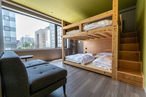 Comfort Quadruple Room, Non Smoking | Free WiFi, bed sheets - WISE OWL HOSTELS SAPPORO (Sapporo)