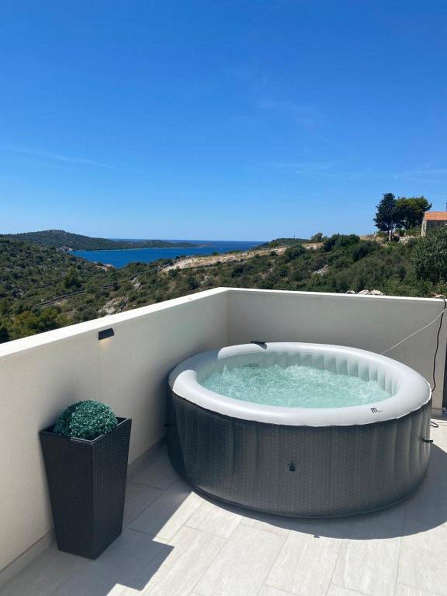 Villa (Two Bedroom Villa with Terrace and Se) | Terrace/patio