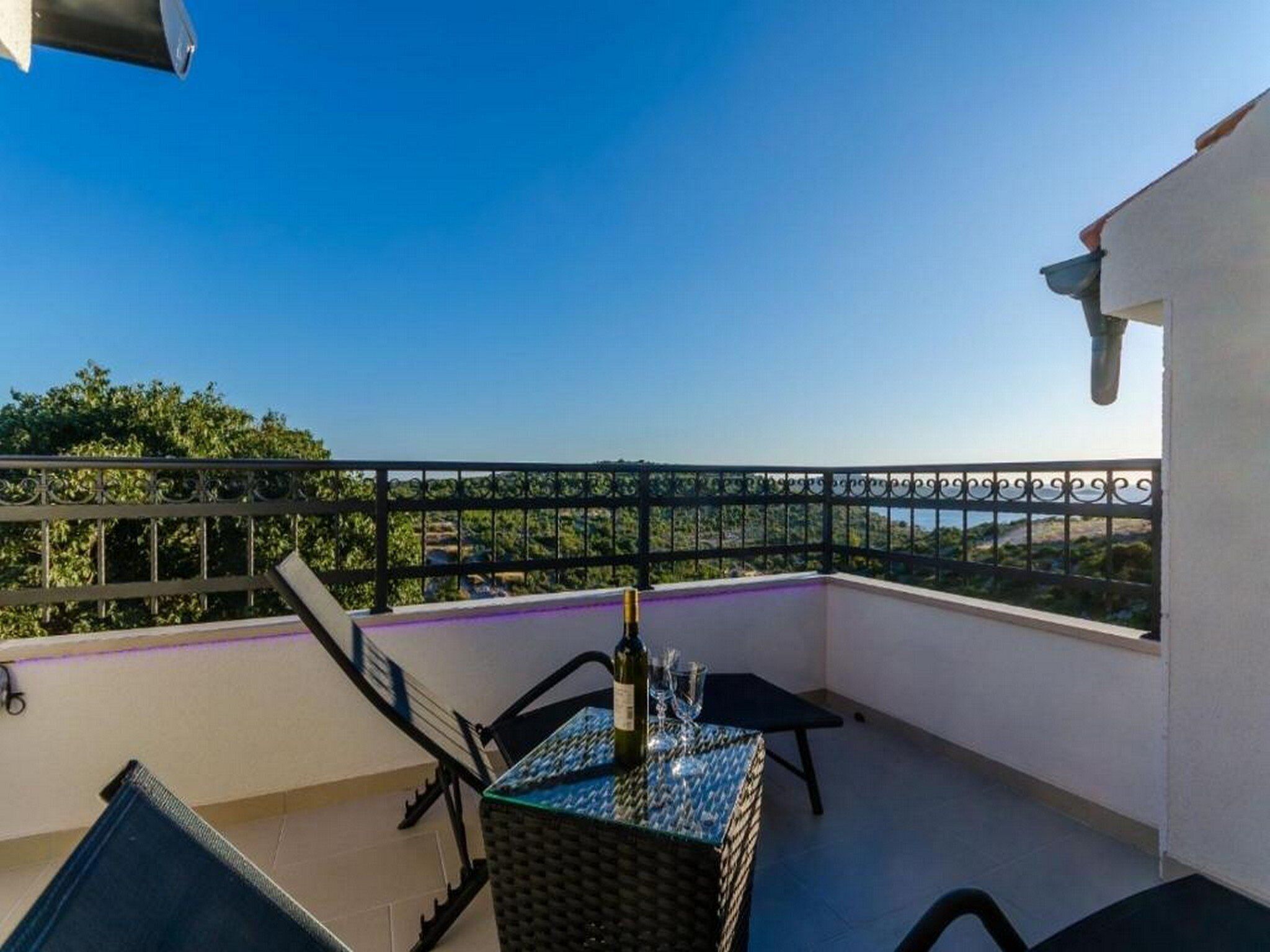 Villa (Two Bedroom Villa with Terrace and Se) | Terrasse/patio