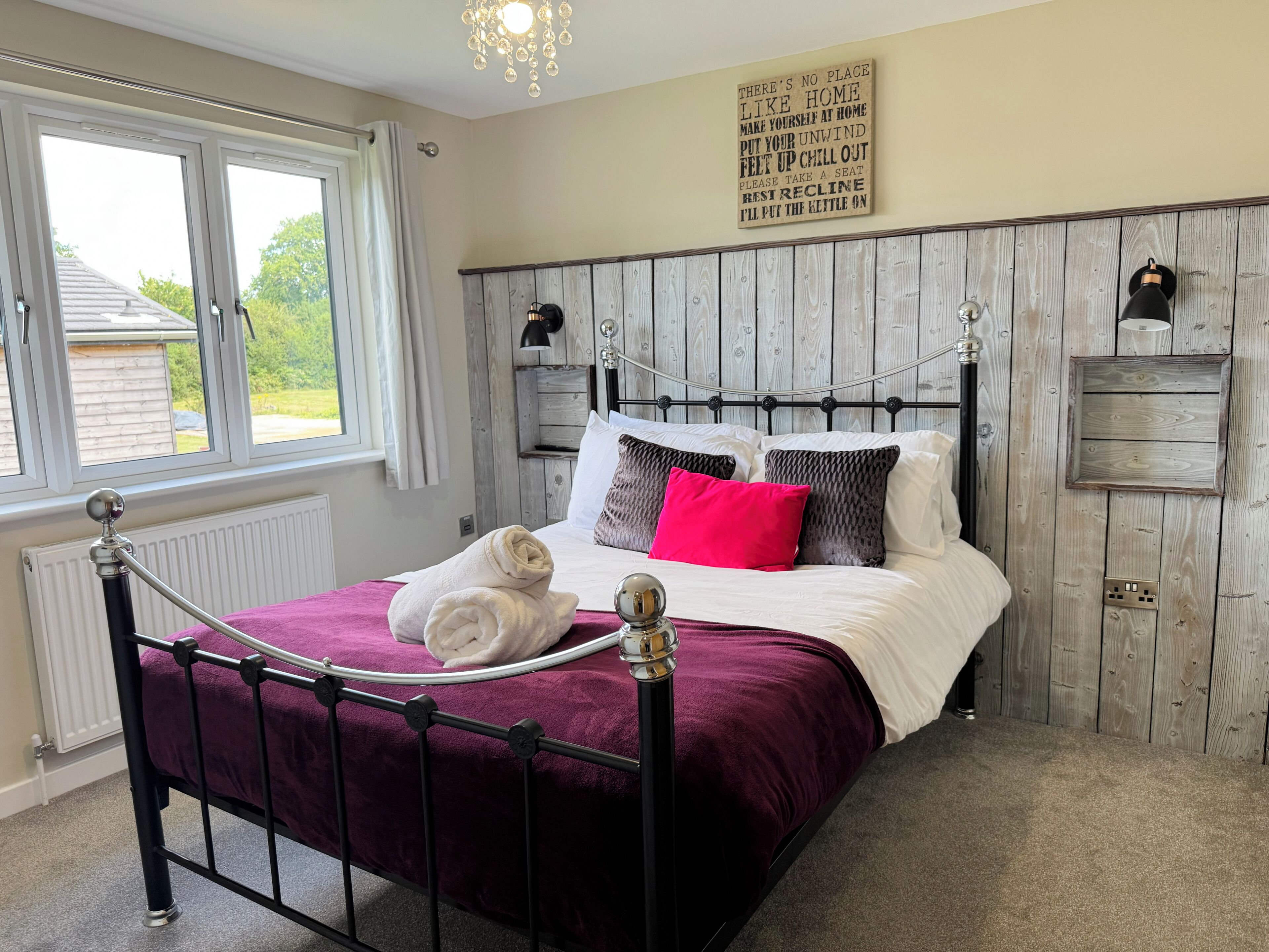 Premium bedding, free WiFi, bed sheets