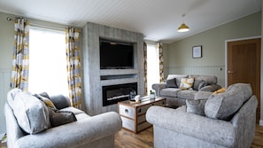 Luxury Cabin | Living area