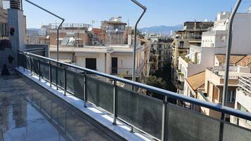 Penthouse Ville | Vue sur la ville depuis lâhĂ©bergement