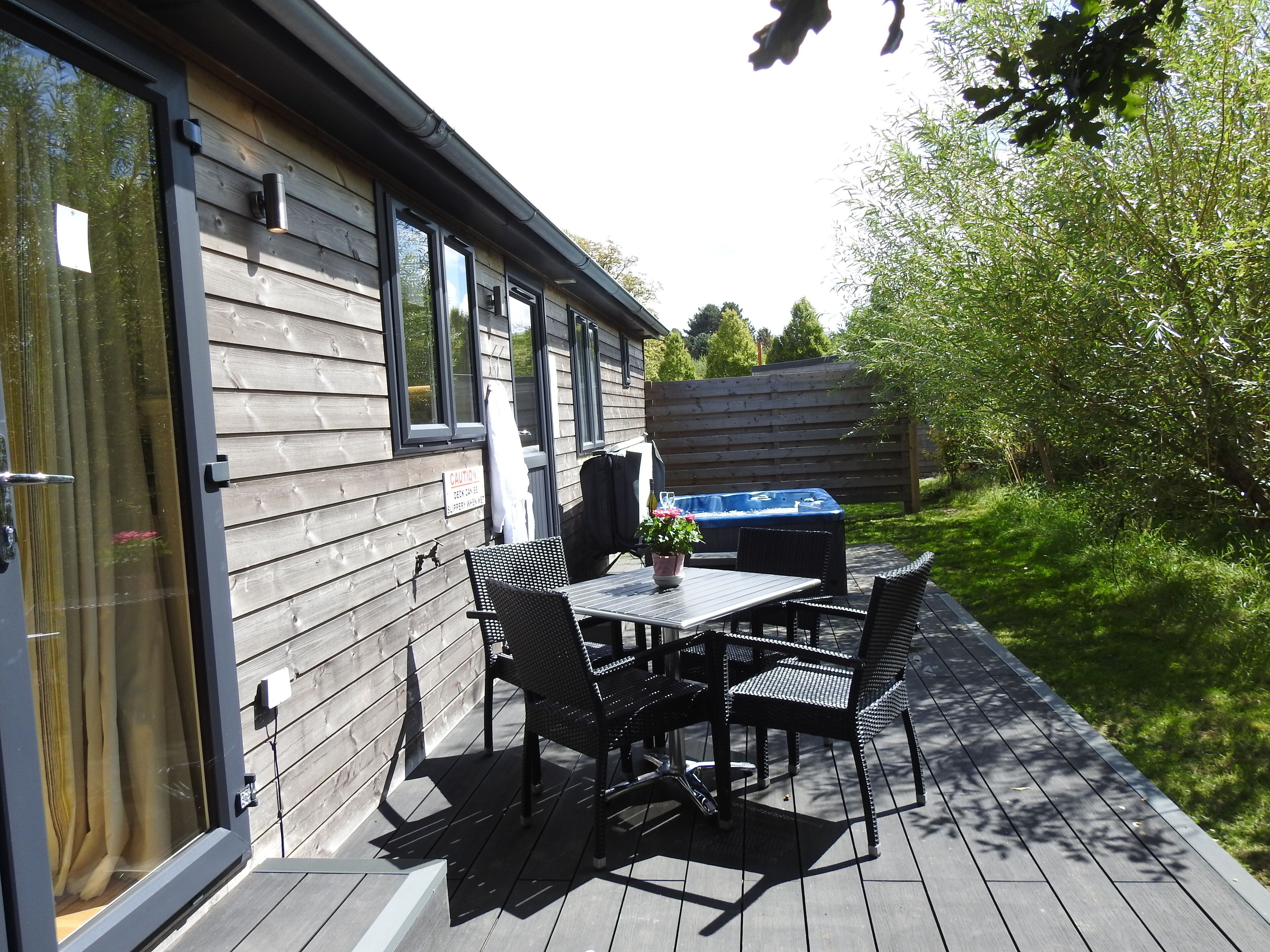 Luksushytte | Terrasse/patio