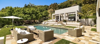 270-degree Ocean Views, 47’ heated pool, stunning contemporary coastal retreat.