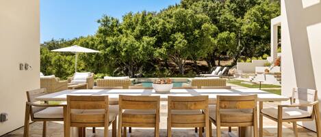 Restaurante al aire libre