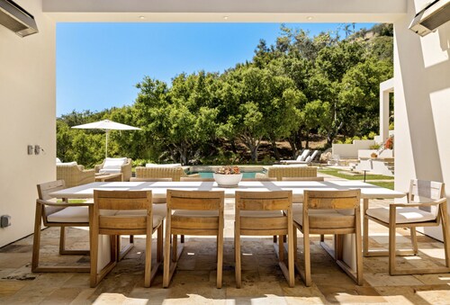 270-degree Ocean Views, 47’ heated pool, stunning contemporary coastal retreat.