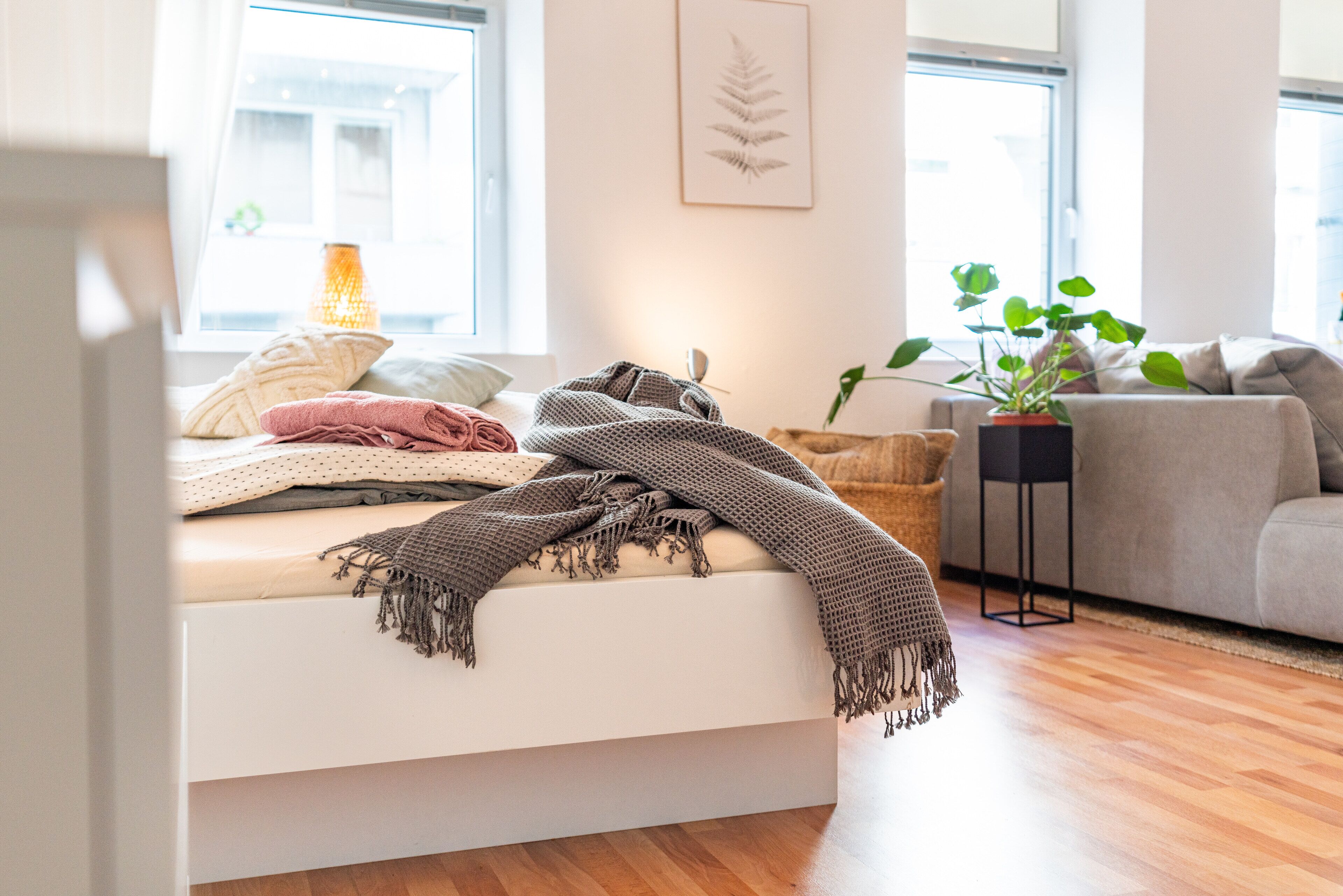 2 Schlafzimmer, Schreibtisch, Bügeleisen/Bügelbrett, kostenloses WLAN