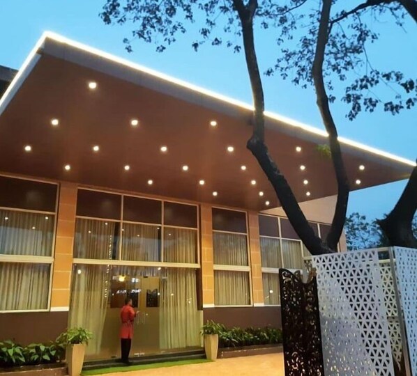 Façade de l’hébergement