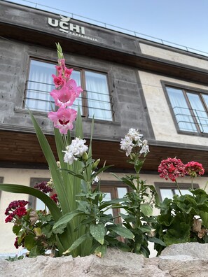 Façade de l’hébergement