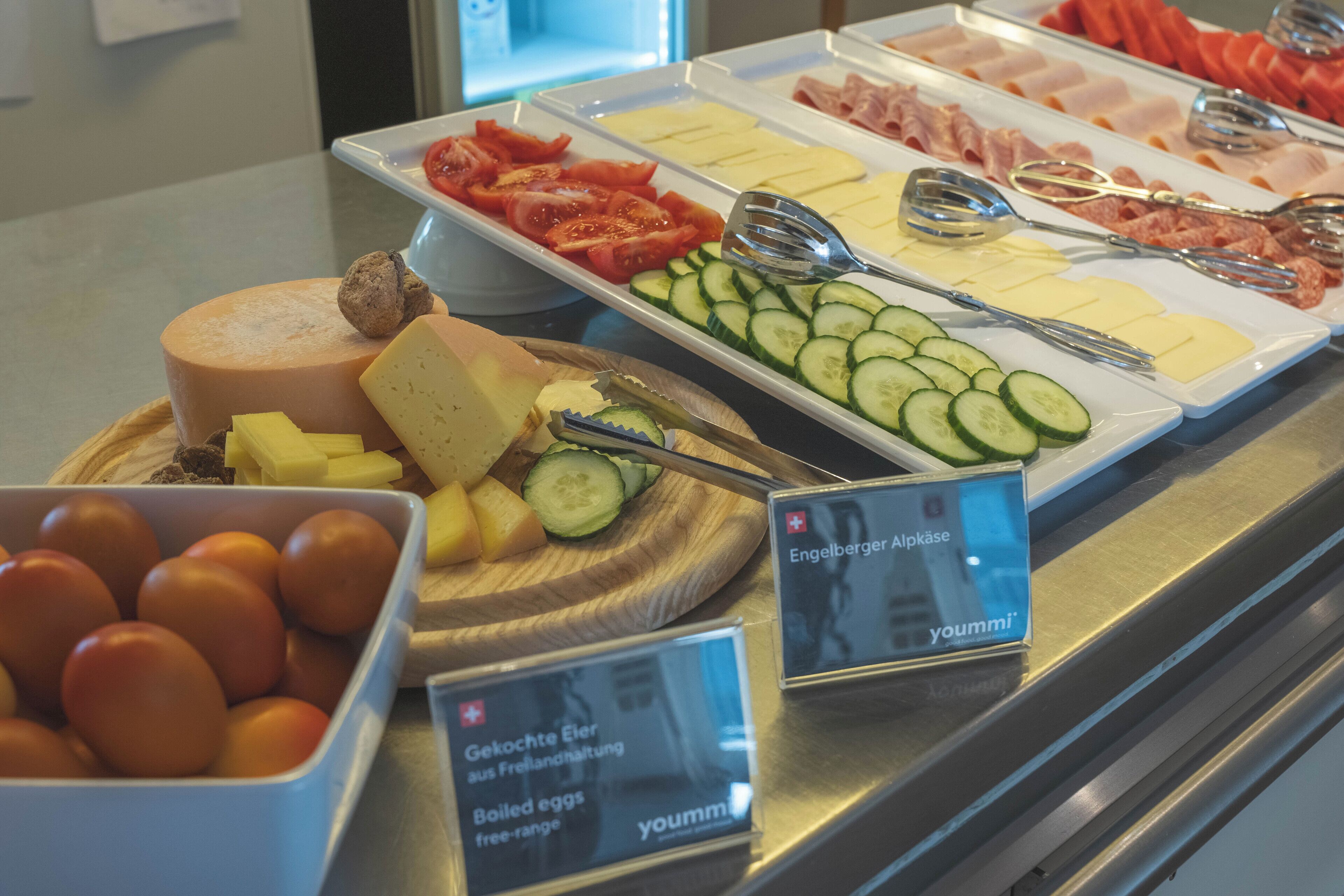 Frokostbuffé er inkludert hver dag