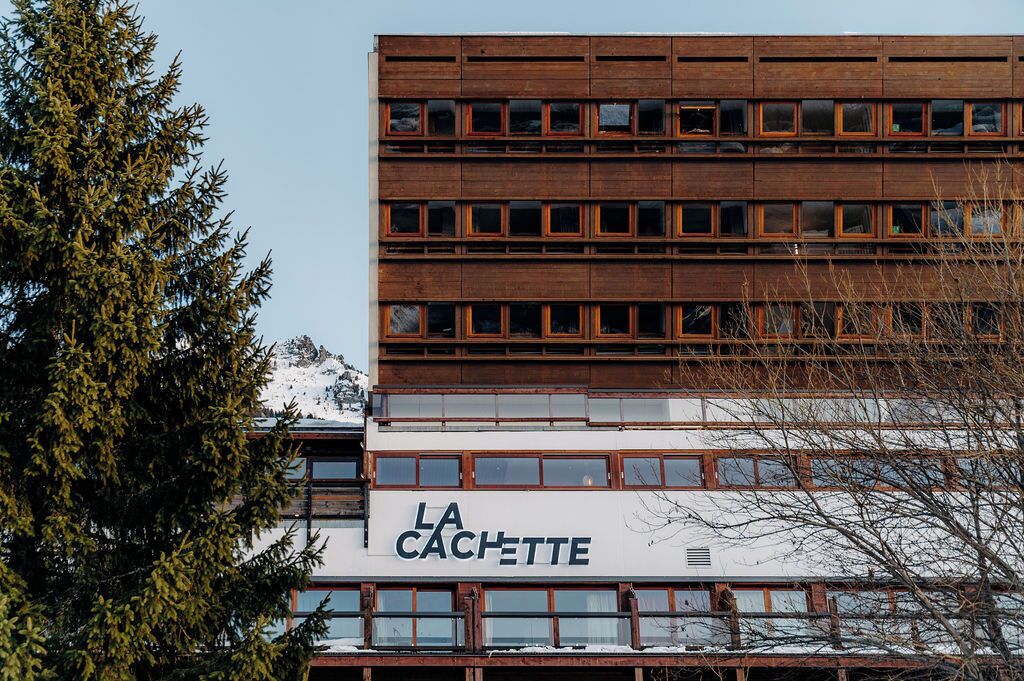 Façade de l’hébergement