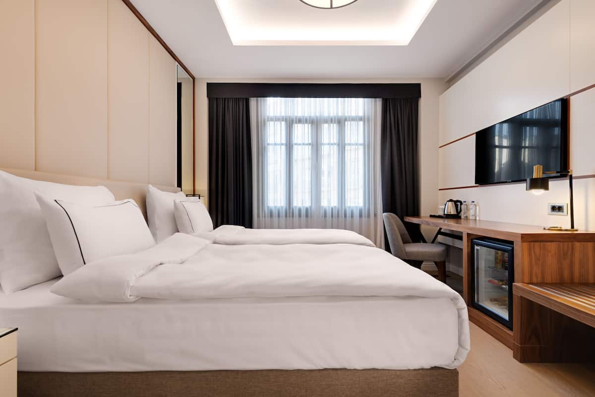 Camera Standard con 2 letti singoli | 1 camera, lenzuola Frette, biancheria da letto di alta qualità