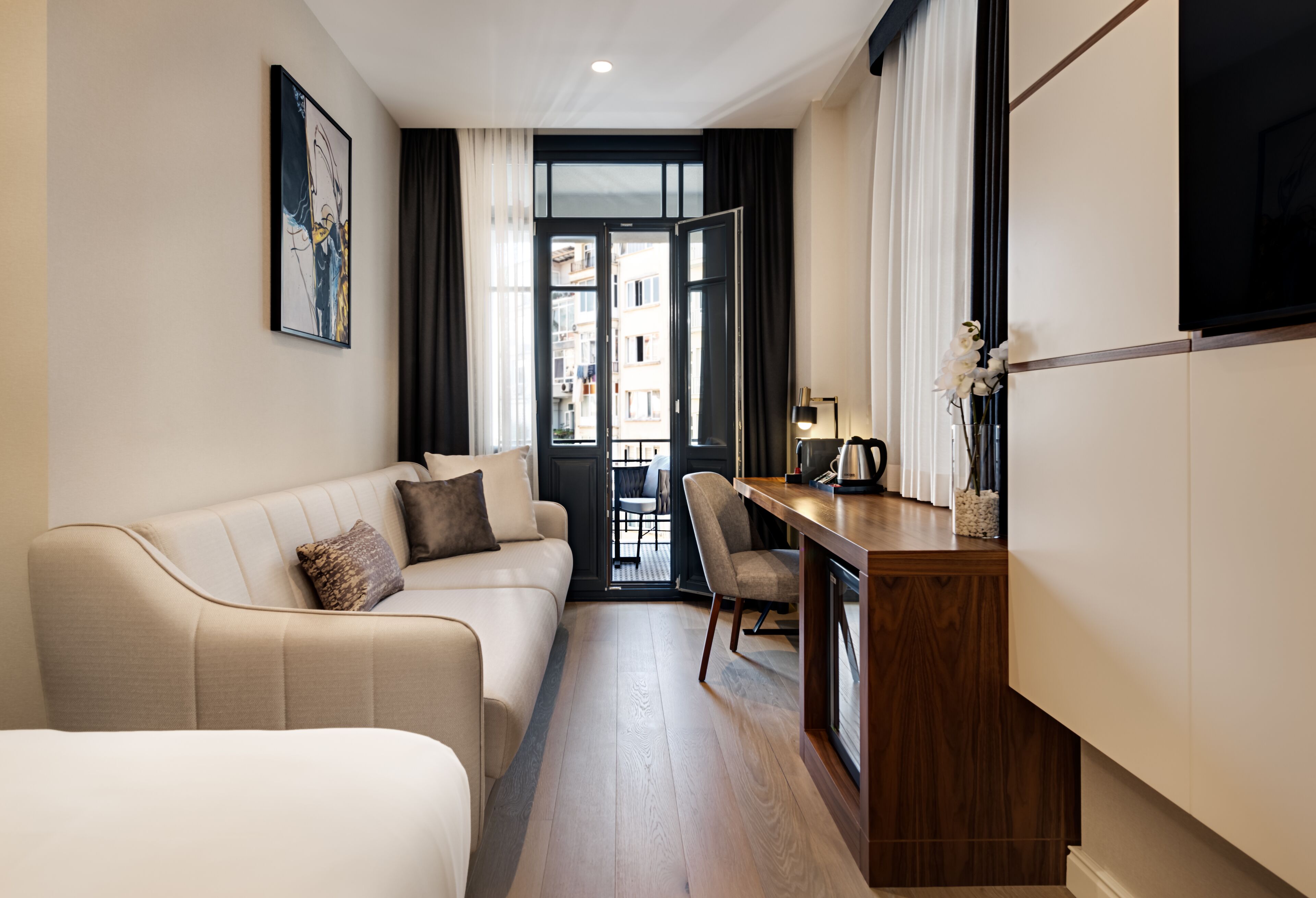 Suite, balcon | Vue de la chambre